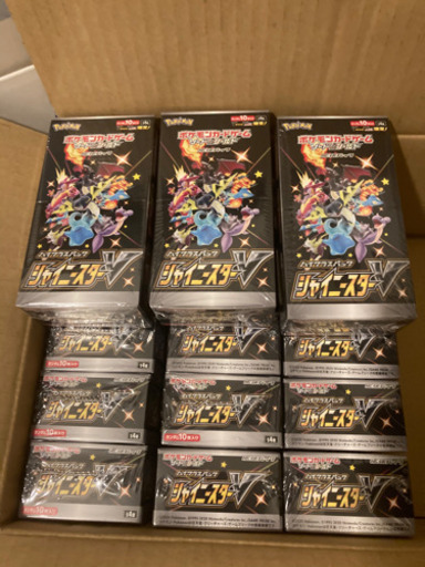 ポケモンカード　シャイニースターv 新品未開封　シュリンク付