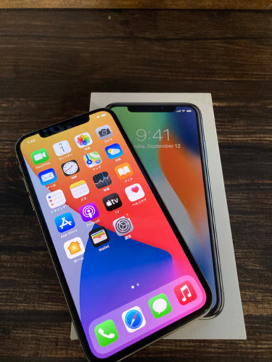 iPhone X 64GB SIMフリー済み