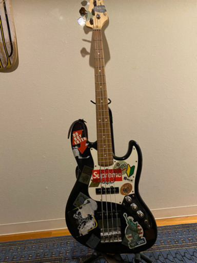 ベース、アンプ、シールド線、スタンド全部セット