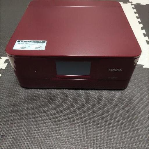 EPSON　プリンター　スキャナー　赤　取引中