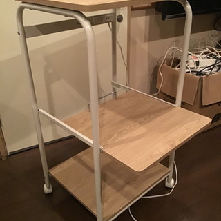 3段ラック　コンセント付き　山善GRW-41R 中古の画像