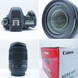 【新品同様】キャノン デジタル 一眼 レフカメラ EOS80Dの画像