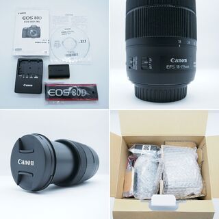 【新品同様】キャノン デジタル 一眼 レフカメラ EOS80Dの画像