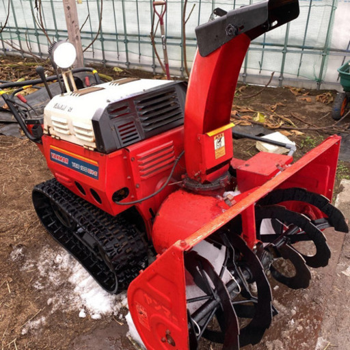 長野飯山発)ヤンマー除雪機作動確認済み