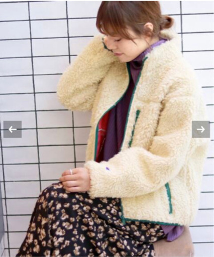IENA SLOBE別注 Champion ボアブルゾン　アウター　チャンピオン