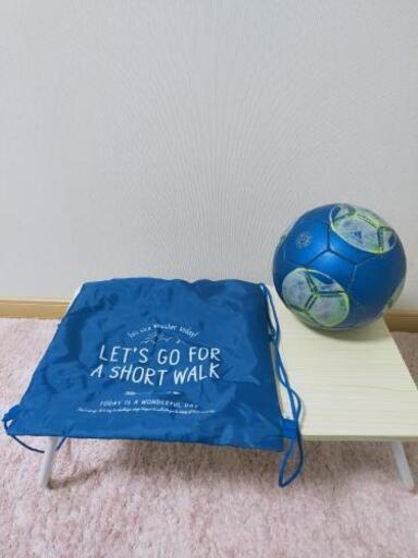 中古サッカーボール⚽ +袋+美品✨サッカーボールバンド