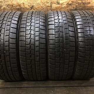 DUNLOP WINTER MAXX WM01 205/65R15 15インチ スタッドレス 2018年製 バリ溝 ステップワゴン ストリーム等　(VTE354) クレジットカード QR決済可能