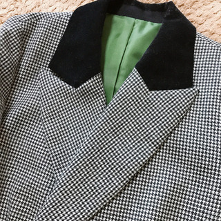 【値下げ】LoisCRAYONロイスクレヨン千鳥格子ジャケット昨年物の画像