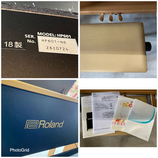 超お薦め品‼️美品‼️ローランド 電子ピアノ HP601 2018年の画像