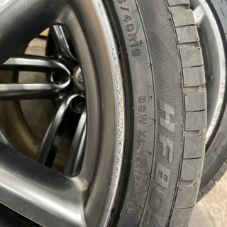 タイヤ新しい　日産純正ホイール　フーガの画像