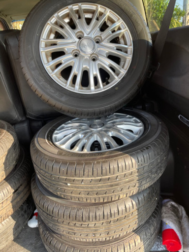 社外13インチ　軽自動車　アルミホイール　タイヤ4本セット