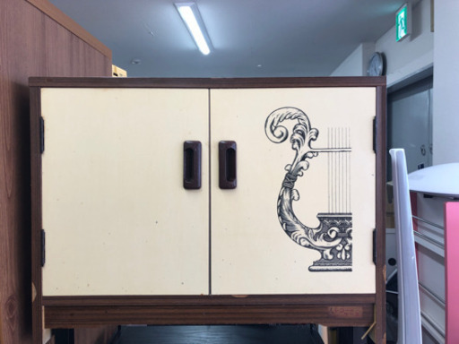 〆レトロ家具　レコード棚　本棚・書類棚としても〆