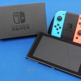 Switch　ﾈｵﾝﾌﾞﾙｰ/ﾈｵﾝﾚｯﾄﾞ　箱無し　ﾏﾘｵｶｰ...