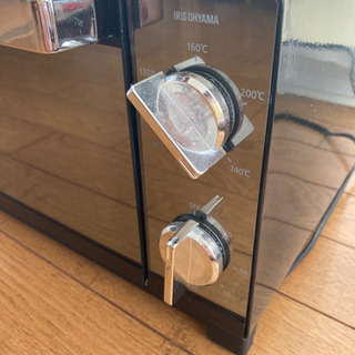 アイリスオーヤマ　オーブントースター　ミラー調の画像