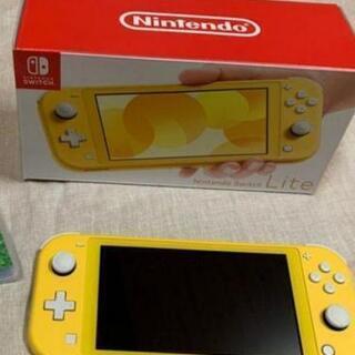 美品NintendoSwitchLight イエロー