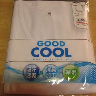 ランニングシャツ×2枚　半袖V首Tシャツ×4　白色下着　吸汗速乾の画像