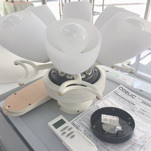 LEDシーリングファン　美品　熊本リサイクルショップen