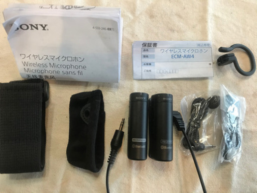 SONY(ソニー) ワイヤレスマイクロホン ECM-AW4 C