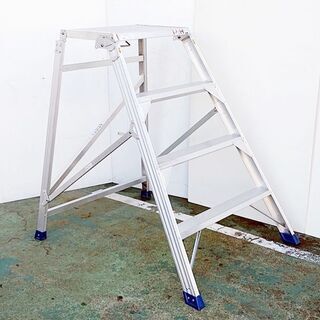 山口)下松市より 折りたたみ作業台 ピカコーポレイション アルミ...