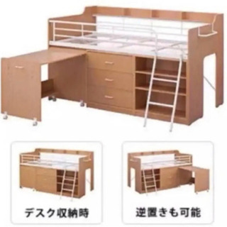 ニトリ　システムベットデスク