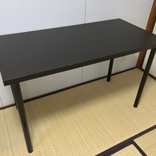 【引取り者決定】IKEA デスク ブラック