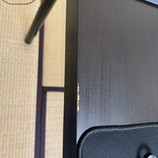 【引取り者決定】IKEA デスク ブラックの画像