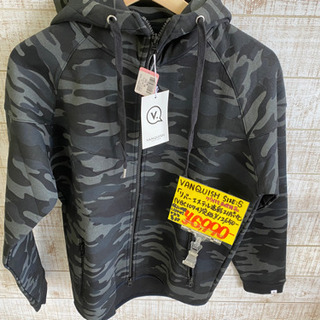 【愛品館江戸川店】VANQUISH リバーエステル迷彩ZIPパー...