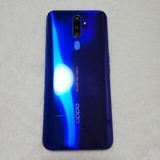 美品(1ヶ月未満使用)  OPPO A5 2020 ブルー 本体の画像