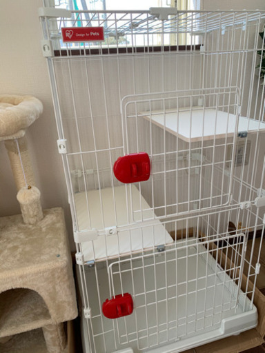 アイリスオーヤマ　猫ちゃんのゲージ