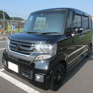 ☆Ｎ-ＢＯＸカスタムＳＳブラックスタイルＰＫＧ特別仕様車☆パワス...