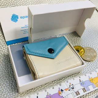 ♥️超希少♥️ラム革製 豆財布♥️4400円 ドイツ スペースウ...