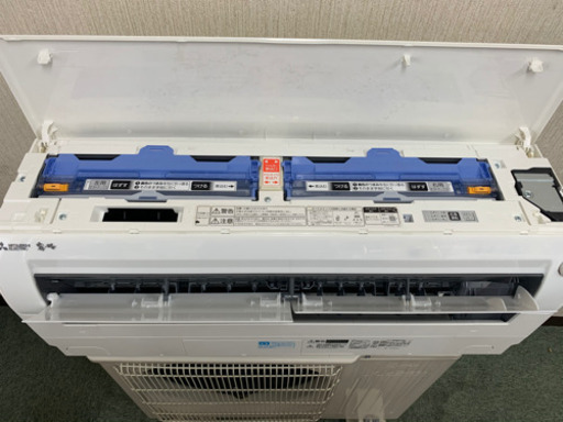取り付け工事込み??三菱☆ハイスペック2.2kwルームエアコン☆霧ヶ峰☆2017年製☆MSZ-L2217-W☆