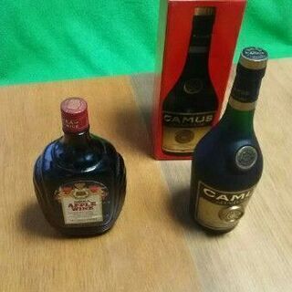 古酒　4本　いずれも年度不明未開栓の画像