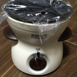 バレンタインに！電気式チョコフォンデュの画像