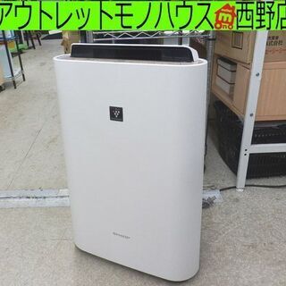 加湿空気清浄機 2017年製 シャープ プラズマクラスター KC-G40 フィルター無し 白 ホワイト 加湿器  風邪予防 SHARP  ペイペイ対応 札幌市西区西野
