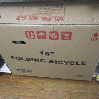 新品未開封 16インチ折りたたみ自転車 SS-H16【モノ市場東...