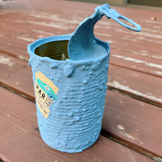 リメ缶 ブルー ❷の画像