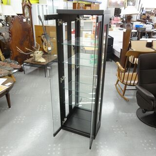 コレクションボード 飾り棚 ライト付き モノ市場半田店【131】の画像