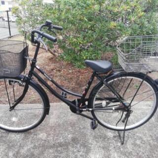 【確定】【再値下げ】26インチ ママチャリ 黒 あさひ自転車【注...