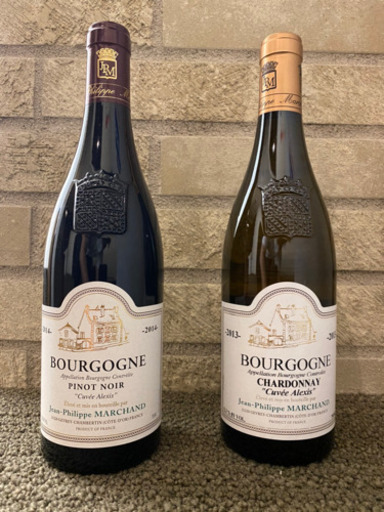 BOURGOGNE　ピノノワール2014＆シャルドネ2013　ワイン2本セット