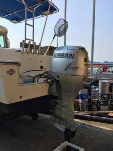 ニッサン（ホンダ）船外機　90馬力　4スト　キャブレター仕様
