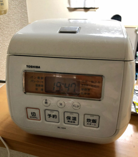 TOSHIBA炊飯器 RC-55H 3合炊き