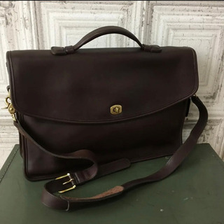 値下げ COACH　オールドコーチ ショルダーバッグ ブラウン ...