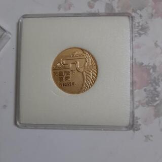 天皇陛下　喜寿　記念メダルの画像