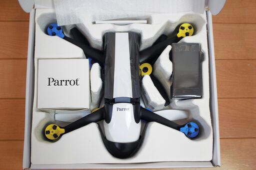 Parrot ドローン Bebop 2 + Skycontroller2 + FPVゴーグル FPVセット 25分飛行時間