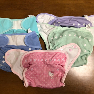 ［お譲り先決定］布おむつ＆おむつカバーセットの画像