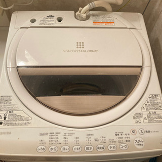 東芝　TOSHIBA  洗濯機　STAR CRYSTAL DRUM 7kgの画像