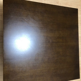 アルモニア　ローテーブル　ダークオークの画像