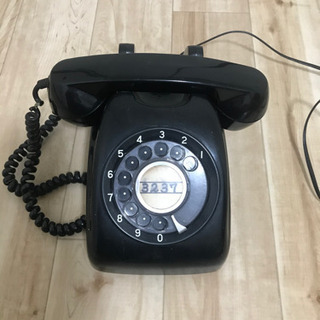最終値下げ黒電話(ジャンク品)