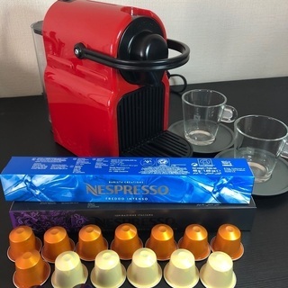 ネスプレッソ コーヒーマシーン コーヒーカプセル5種35個&オリ...